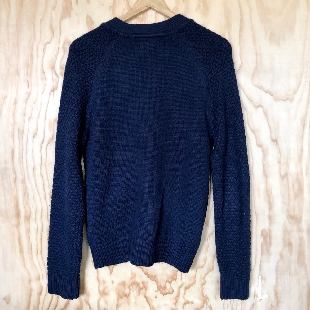 F21 • Navy Blue Cardigan - Picture 2 of 3